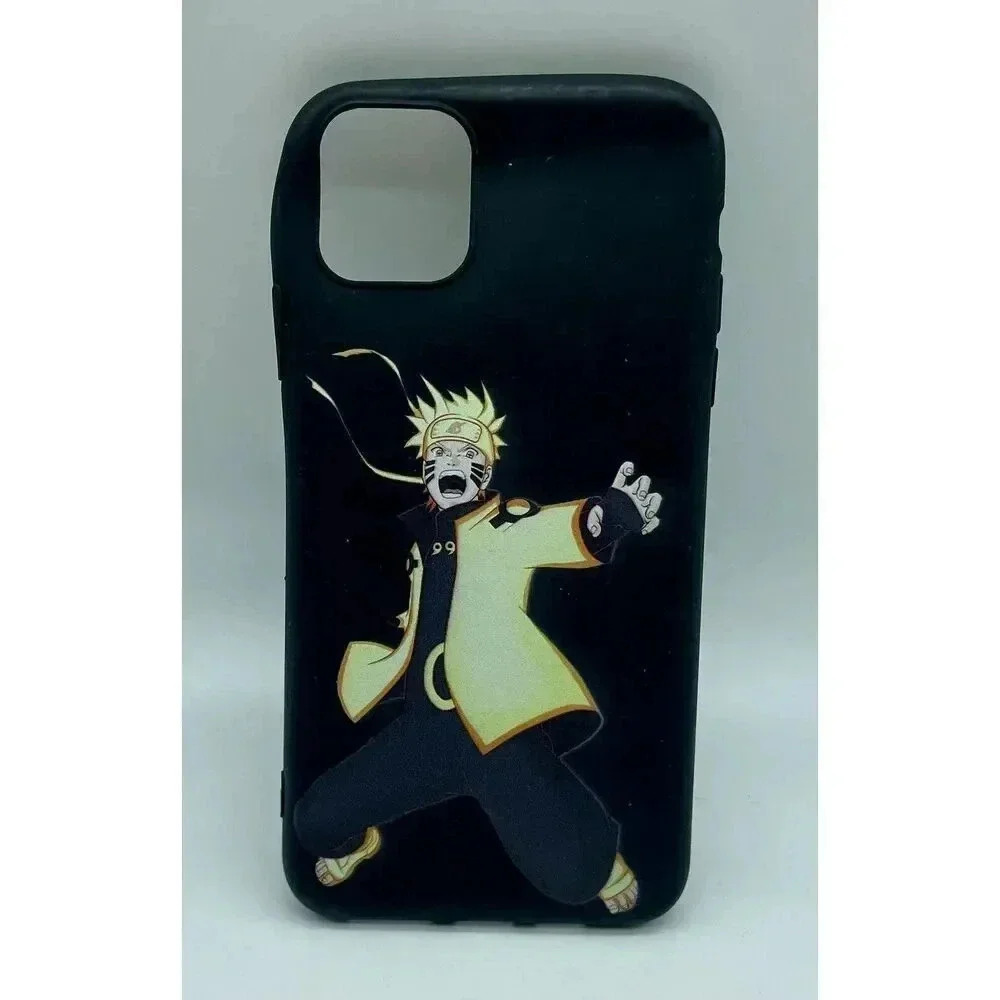 Naruto JIN Design Anime Case for iPhone 11 Pro Max Shockproof Slim Soft Silicone